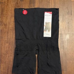 SPANX Black High-Waist Sculpting Mid-Thigh Shaper